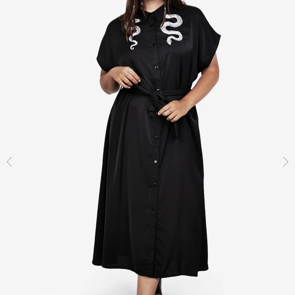 Disturbia Slither Relaxed Midi Dress